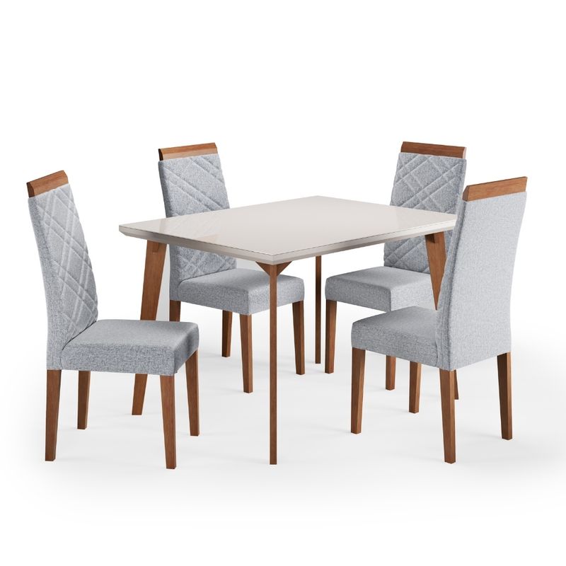 Conjunto-Sala-de-Jantar-Mesa-120cm-com-4-Cadeiras-Dubai-Madetal