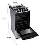 Fogão 4 Bocas Brastemp BFO4NBR