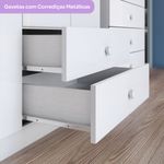 Guarda Roupa Infantil 3 Portas 2 Gavetas Bala de Menta  IA110 Henn