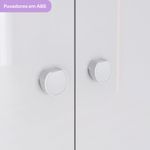 Guarda Roupa Infantil 3 Portas 2 Gavetas Bala de Menta  IA110 Henn