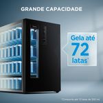 Cervejeira Midea MDRX150FGGDX Frost Free 82L