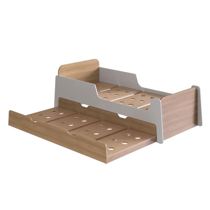 Cama-Infantil--Solteiro-Mick-com-Cama-auxiliar-em-MDF-Mobikasa