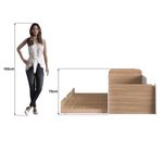 Cama-Infantil--Solteiro-Mick-com-Cama-auxiliar-em-MDF-Mobikasa