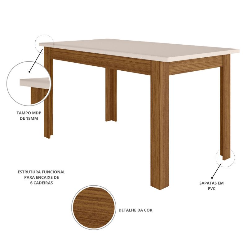 Mesa-de-Jantar-150cm-Bellagio-Poliman-Moveis