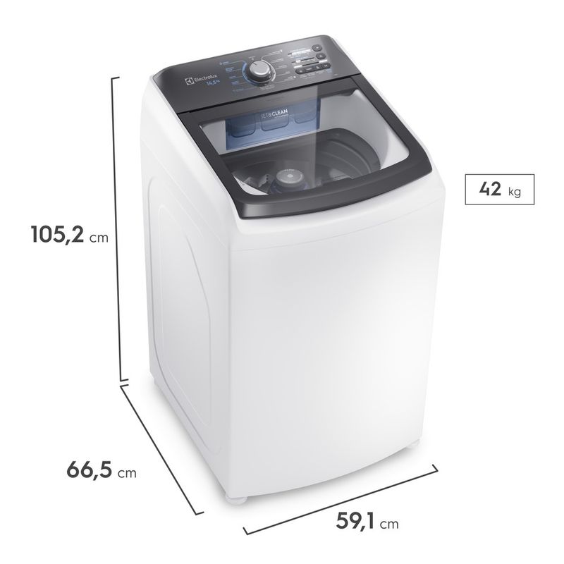 Lavadora de Roupas Electrolux Efficient 14,5kg