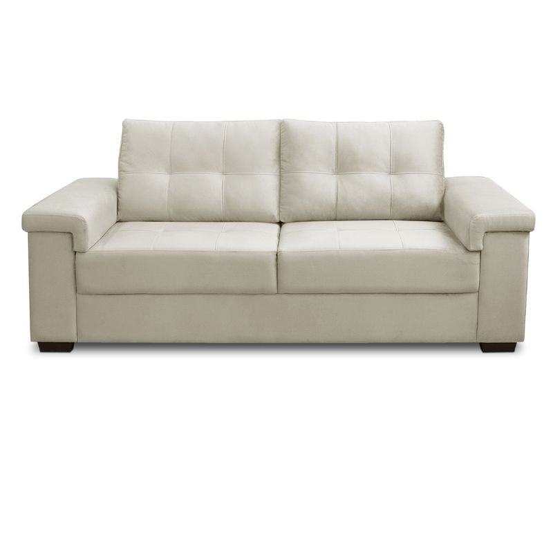 Conjunto Sofá 3 e 2 Lugares Veludo Palazio Ferguile