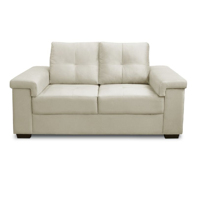 Conjunto Sofá 3 e 2 Lugares Veludo Palazio Ferguile