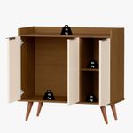 Aparador Buffet 3 Portas com Pés  JB 4112 Bechara