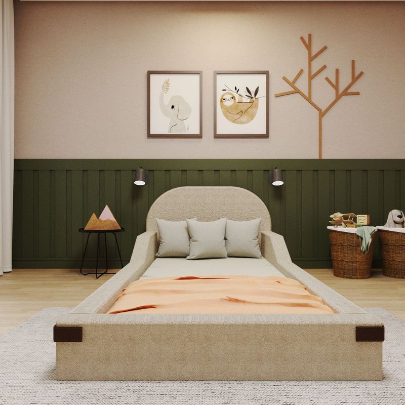 Cama Infantil Montessoriana Solteiro Afeto Bramov