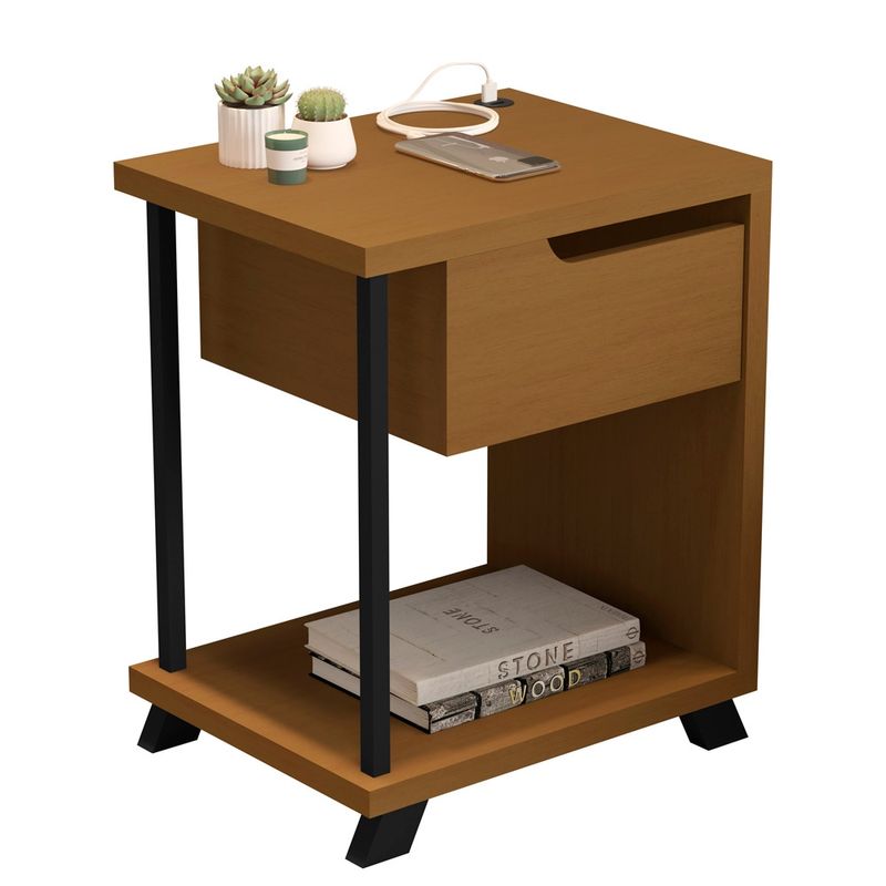 Mesa de Cabeceira 1 Gaveta JB 1010 JB Móveis