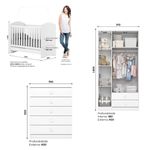 Quarto-de-Bebe-Completo-Berco-Mini-Cama-Guarda-Roupa-3-Portas-2-Gavetas-e-Comoda-5-Gavetas-Bala-de-Menta-Henn