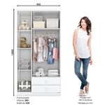Quarto-de-Bebe-Completo-Berco-Mini-Cama-Guarda-Roupa-3-Portas-2-Gavetas-e-Comoda-5-Gavetas-Bala-de-Menta-Henn