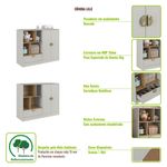 Quarto-Infantil-Cama-Solteiro-Montessoriana-Led-e-Comoda-1-Gaveta-CJ081-Lille
