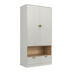 Quarto-Infantil-Cama-Solteiro-Montessoriana-Led-Guarda-Roupas-CJ079-Lille