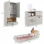 Quarto-Infantil-Cama-Solteiro-Montessoriana-Led-Comoda-Guarda-roupa-CJ076-Lille-Art-In-Moveis