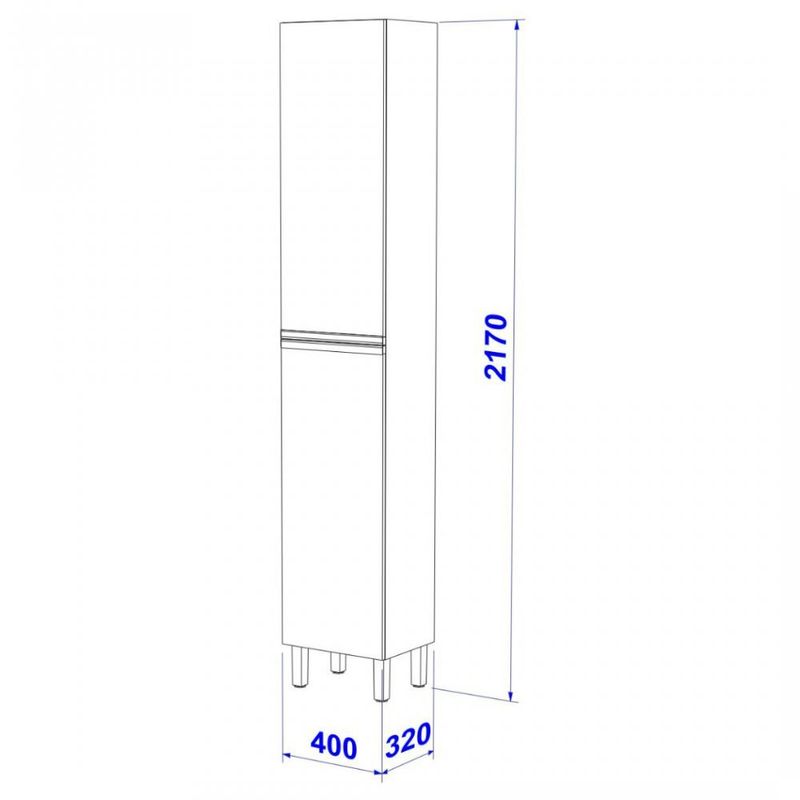 Paneleiro-2-Portas-40cm-Star-Indekes
