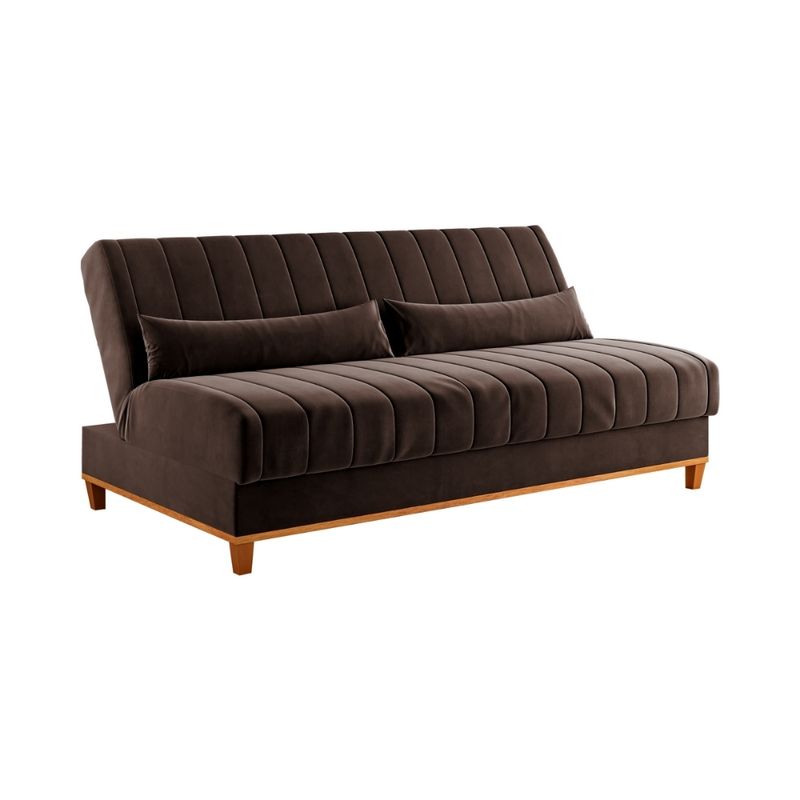 Sofá Cama 180cm Veludo Santorini Viero