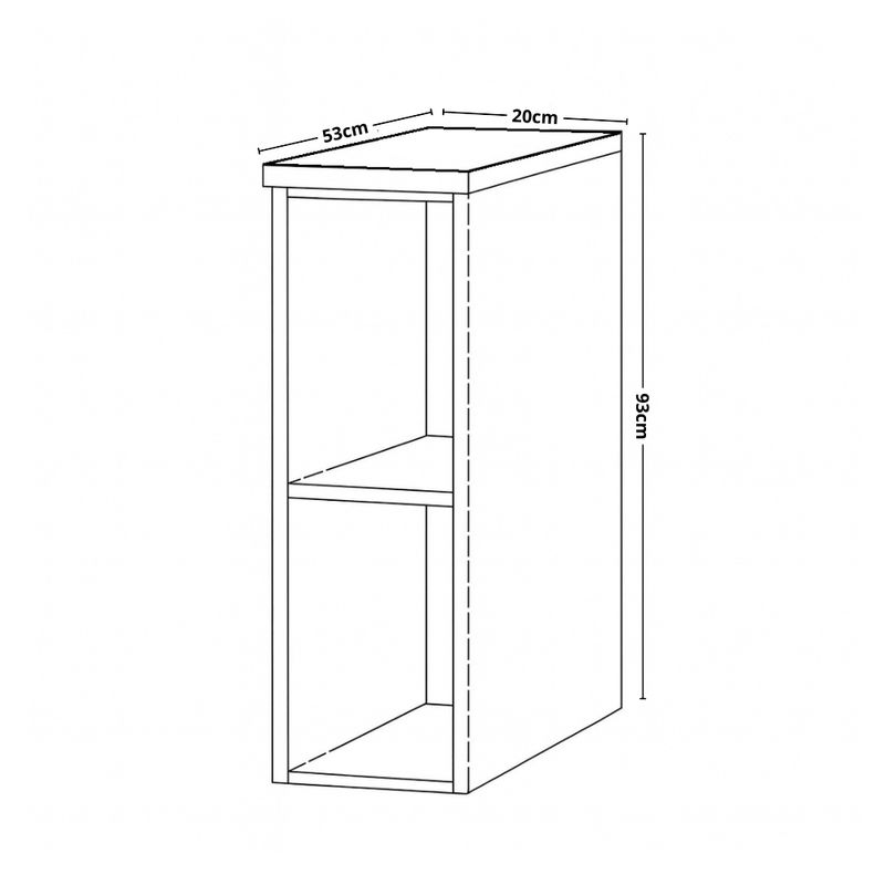 Nicho com Tampo 20cm Star Indekes