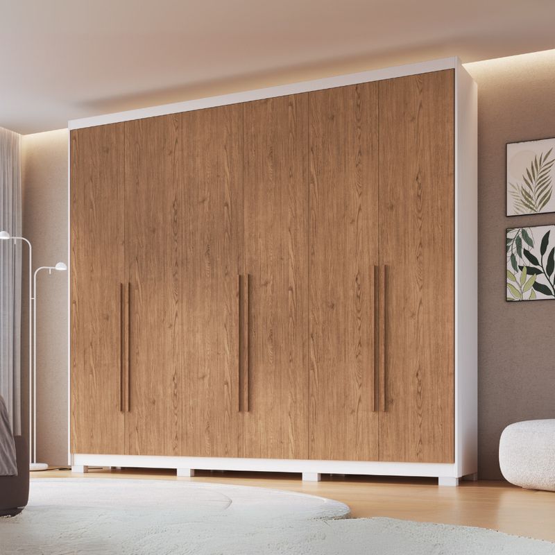 Guarda-Roupa-Casal-6-Portas-com-Pes-Brescia-Moveis-Castro