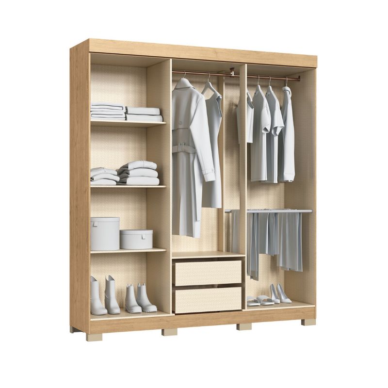 Guarda-Roupa-Casal-Flex-6-Portas-com-Pes-Verona-Moveis-Castro