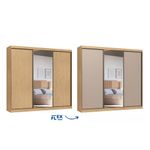 Guarda-Roupa-Casal-Flex-com-Espelho-3-Portas-de-Correr-em-MDF-Imperial-New-Moveis-Castro