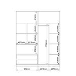 Guarda-Roupa-Casal-2-Portas-de-Correr-em-MDF-Conde-New-Moveis-Castro