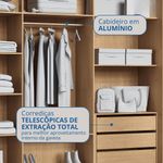 Guarda-Roupa-Casal-com-Espelho-3-Portas-de-Correr-em-MDF-Duque-New-Moveis-Castro