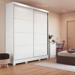 Guarda-Roupa-Casal-2-Portas-de-Correr-com-Pes-em-MDF-Pontal-Moveis-Castro