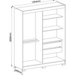 Guarda-Roupa-Solteiro-Flex-Ripado-2-Portas-de-Correr-Ruda-Moveis-Castro