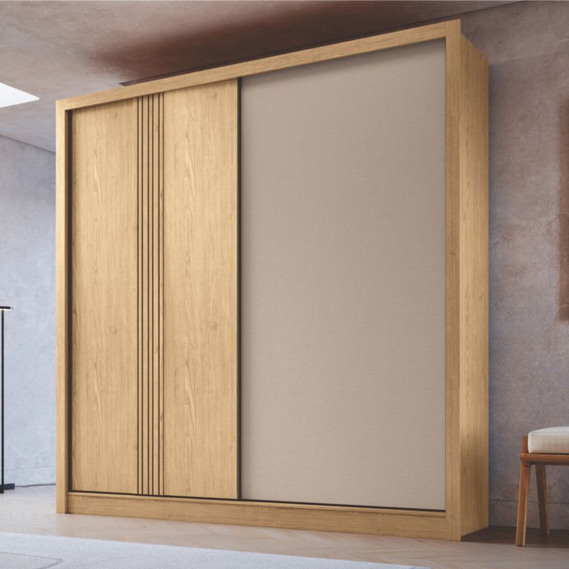 Guarda-Roupa-Casal-Flex-Ripado-2-Portas-de-Correr-Turim-Moveis-Castro