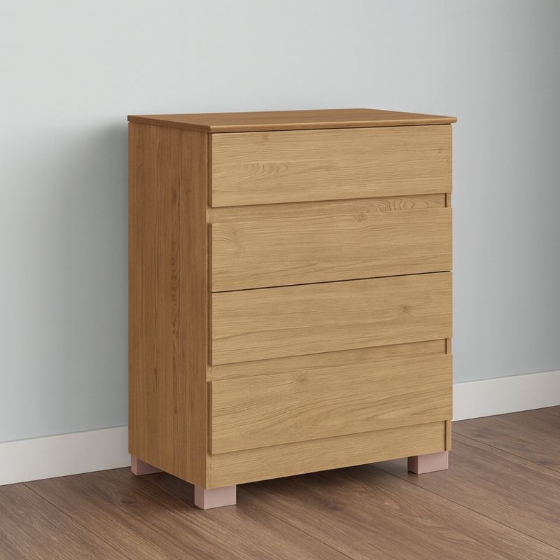 Cômoda 4 Gavetas com Pés Maia Móveis Castro