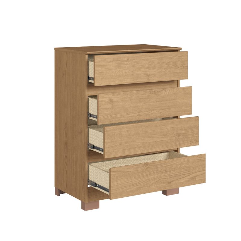 Cômoda 4 Gavetas com Pés Maia Móveis Castro