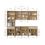 Cozinha Modulada 5 peças Multi I Nesher