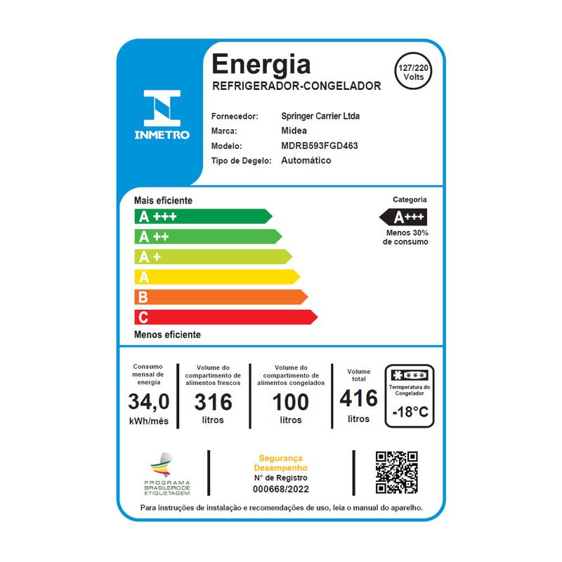 Geladeira-Midea-MDRB593FGD-Frost-Free-Inverter-416L