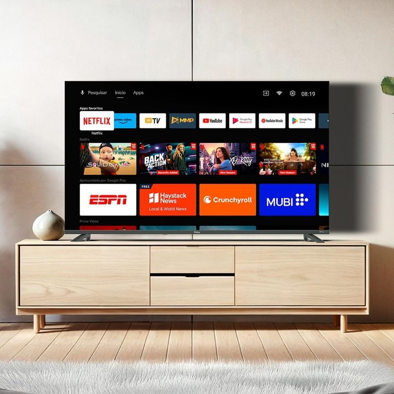 Smart TV Philco 50 Polegadas 4K LED P50EAA