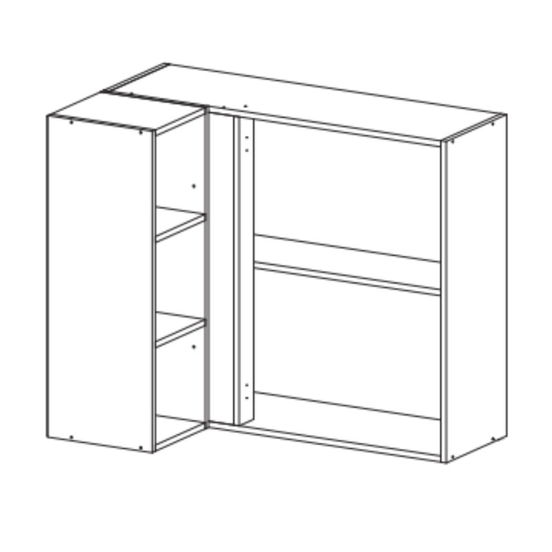 Armário Aéreo 2 Portas Lumina Telasul