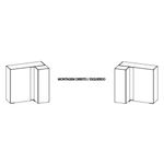 Armário Aéreo 2 Portas Lumina Telasul