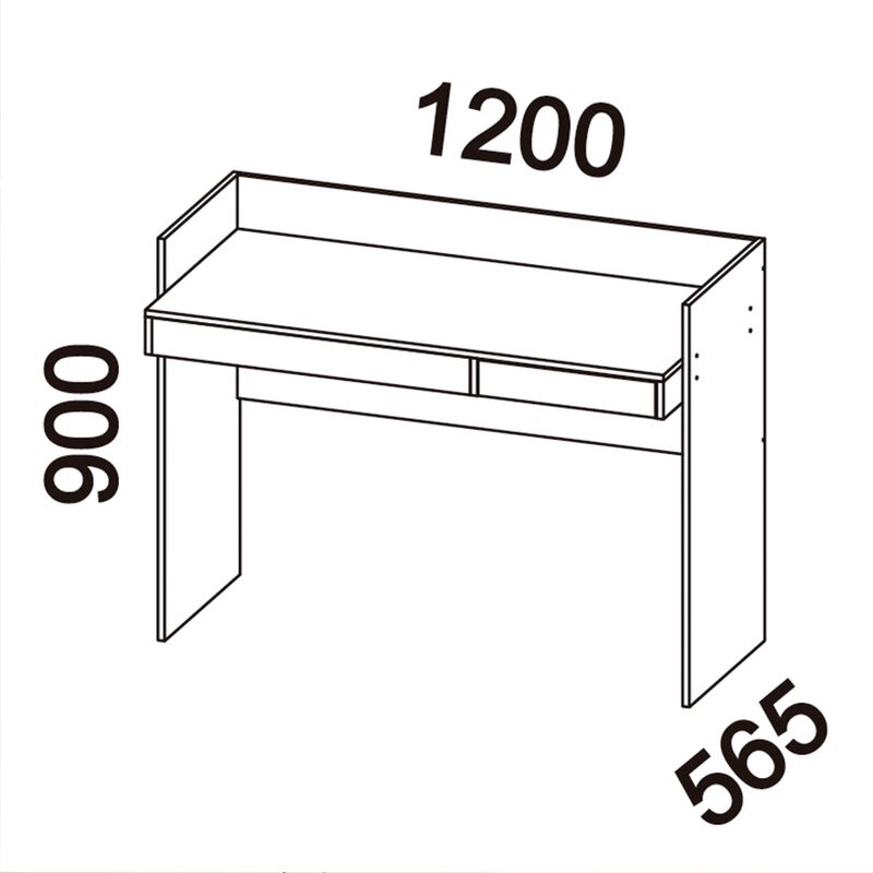 Escrivanhinha 1 Gaveta Versa Telasul