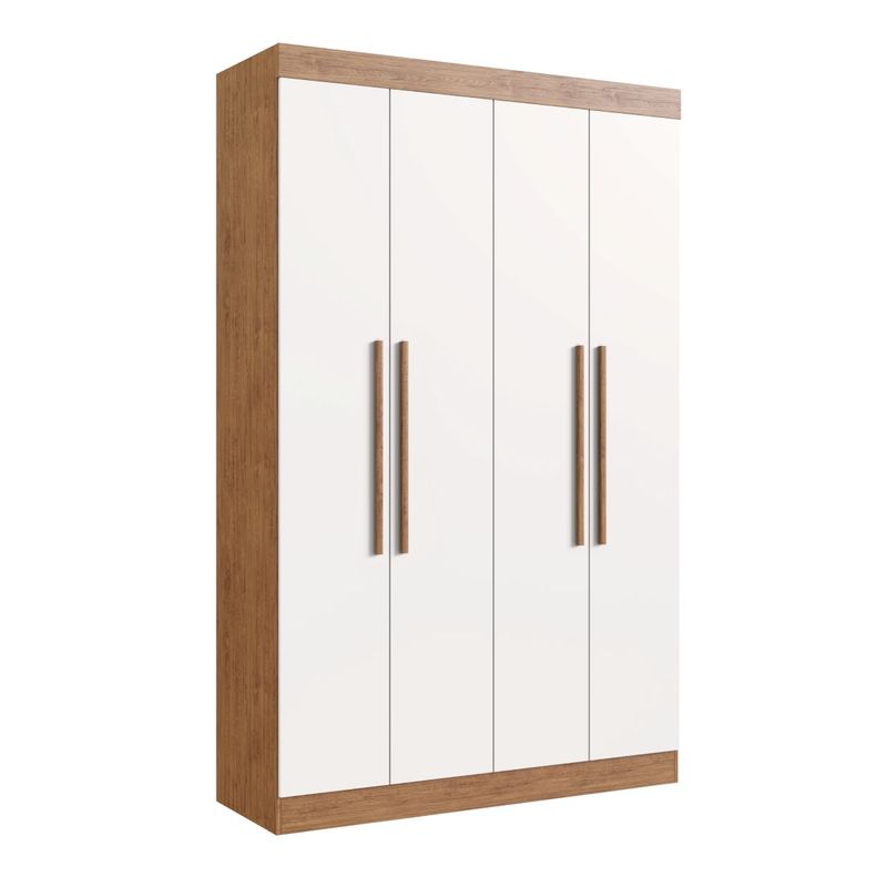 Guarda Roupa Solteiro 4 Portas Em MDF Melbourne Doripel
