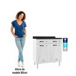 Balcão 2 Portas 2 Gavetas Star New Telasul