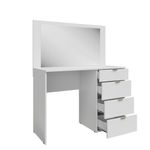 Penteadeira com Espelho 4 Gavetas Lis Móveis Sul