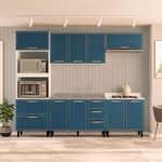 Cozinha Modulada 5 Peças sem Pia Amara Politorno Móveis