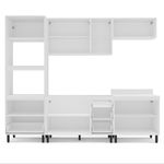 Cozinha Modulada 5 Peças sem Pia Amara Politorno Móveis