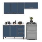 Cozinha Modulada 3 Peças com Tampo Amara Politorno Móveis