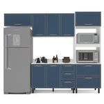 Cozinha Modulada 4 Peças com Tampo Amara Politorno Móveis