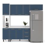 Cozinha Modulada 4 Peças com Tampo Amara Politorno Móveis