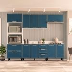 Cozinha Modulada 5 Peças com Tampo Amara Politorno Móveis