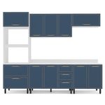 Cozinha Modulada 5 Peças com Tampo Amara Politorno Móveis