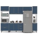 Cozinha Modulada 5 Peças com Tampo Amara Politorno Móveis
