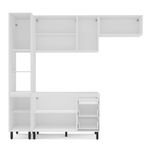 Cozinha Modulada 4 Peças sem Pia Amara Politorno Móveis